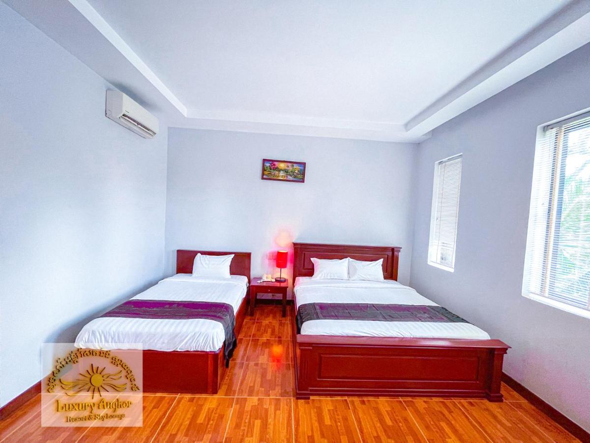Luxury Angkor Resort & Sky Lounge Sziemreap Kültér fotó