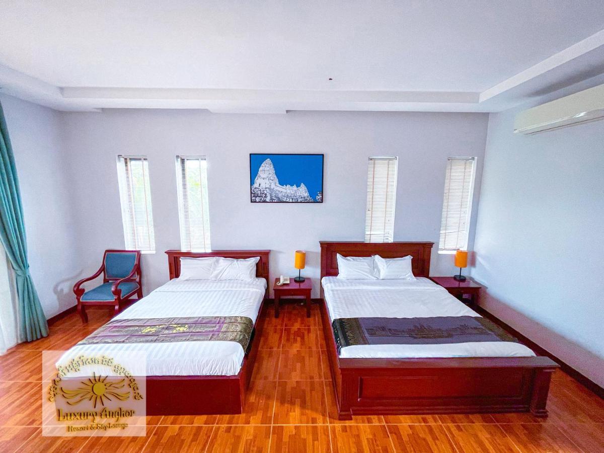 Luxury Angkor Resort & Sky Lounge Sziemreap Kültér fotó