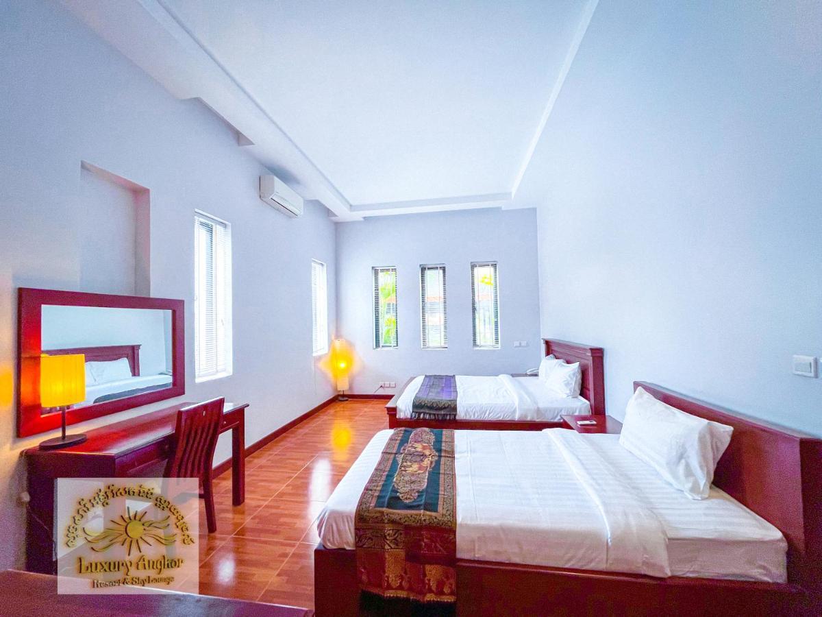 Luxury Angkor Resort & Sky Lounge Sziemreap Kültér fotó