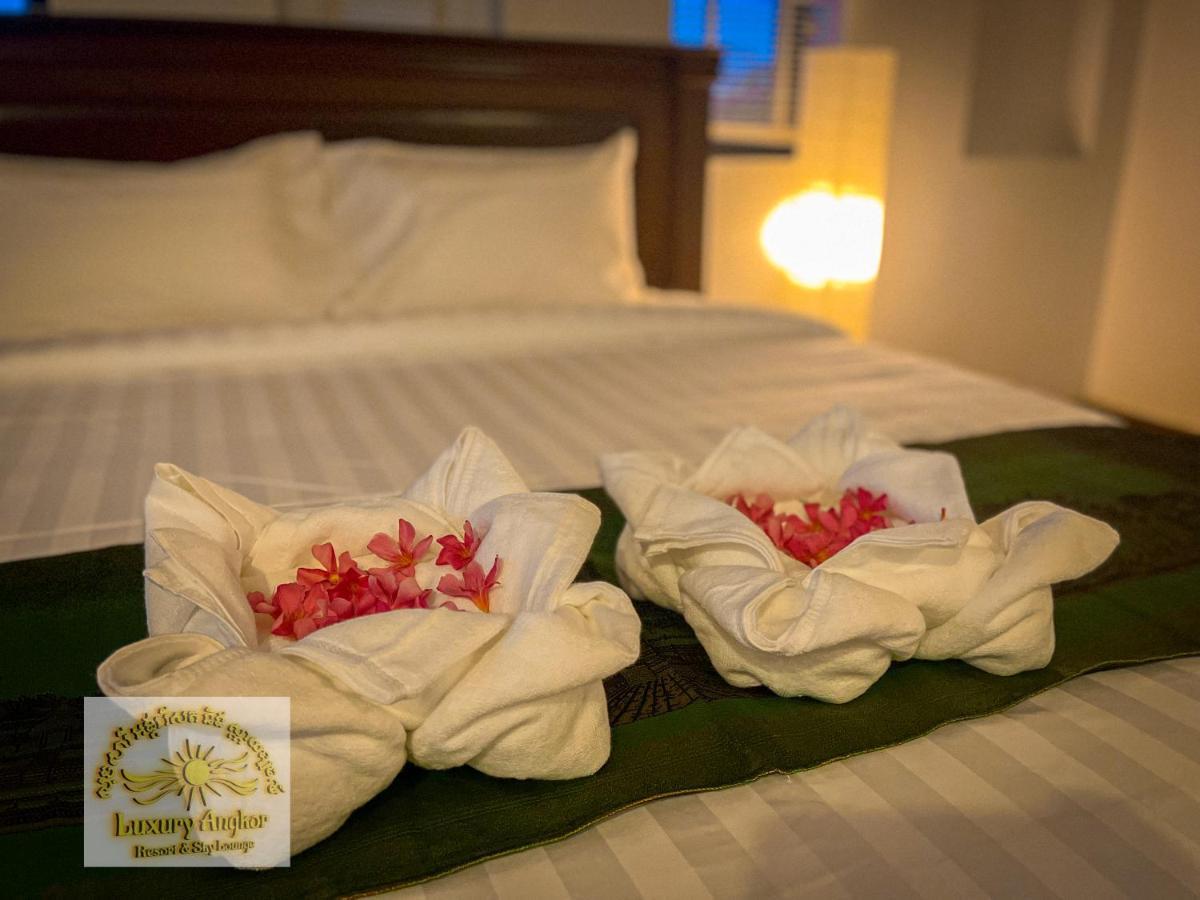 Luxury Angkor Resort & Sky Lounge Sziemreap Kültér fotó
