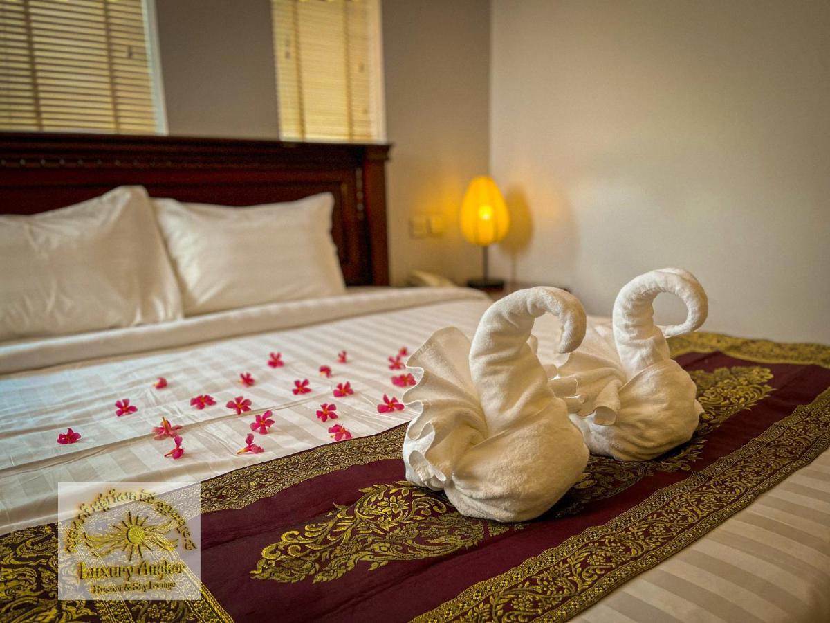 Luxury Angkor Resort & Sky Lounge Sziemreap Kültér fotó