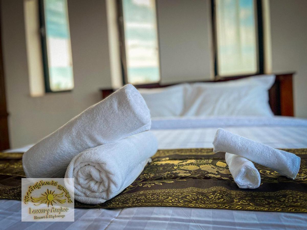 Luxury Angkor Resort & Sky Lounge Sziemreap Kültér fotó