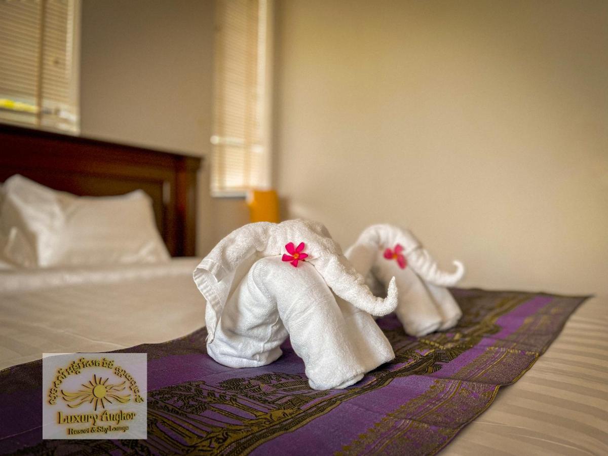 Luxury Angkor Resort & Sky Lounge Sziemreap Kültér fotó