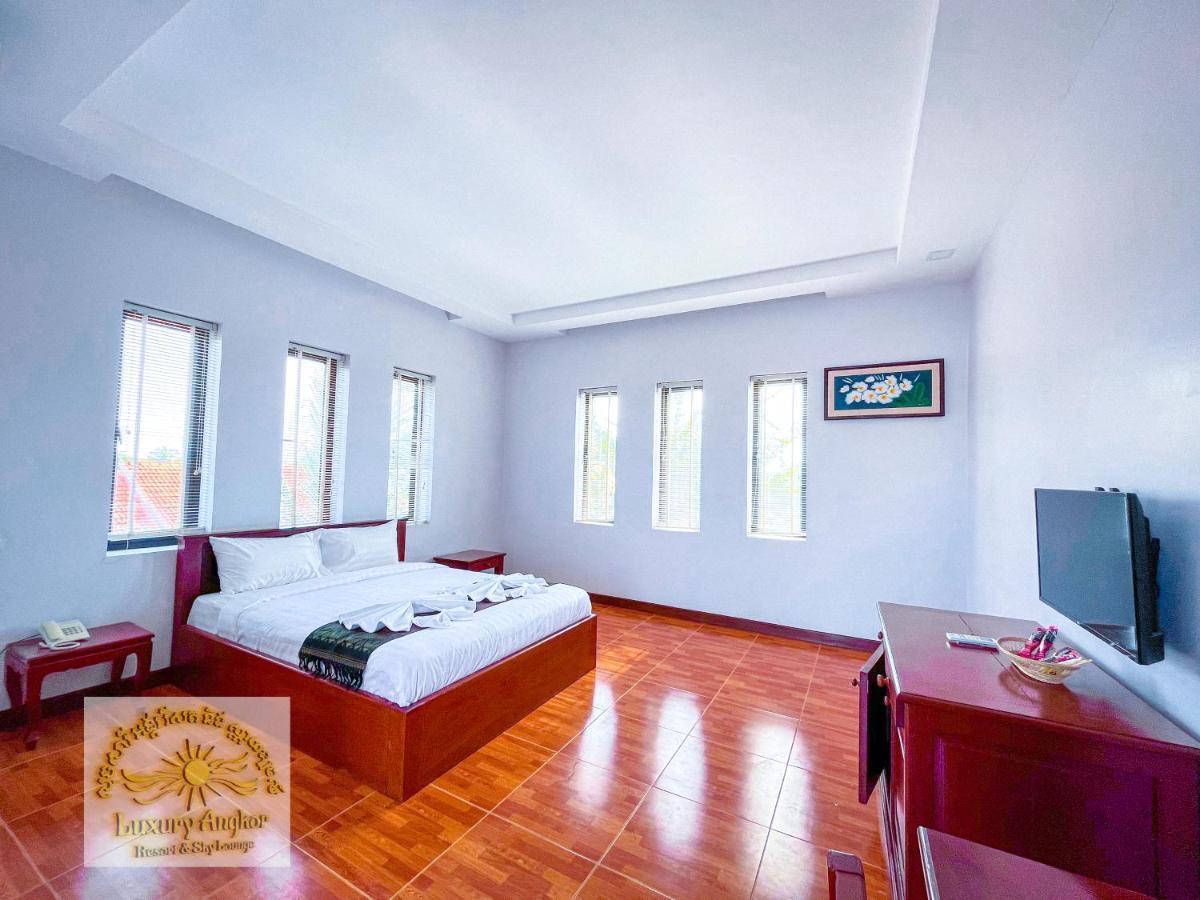 Luxury Angkor Resort & Sky Lounge Sziemreap Kültér fotó
