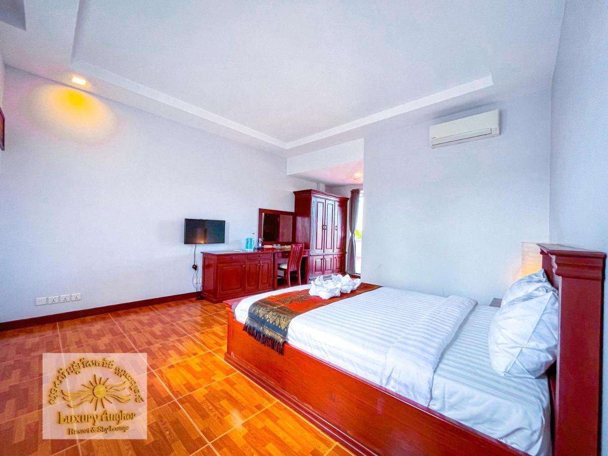 Luxury Angkor Resort & Sky Lounge Sziemreap Kültér fotó