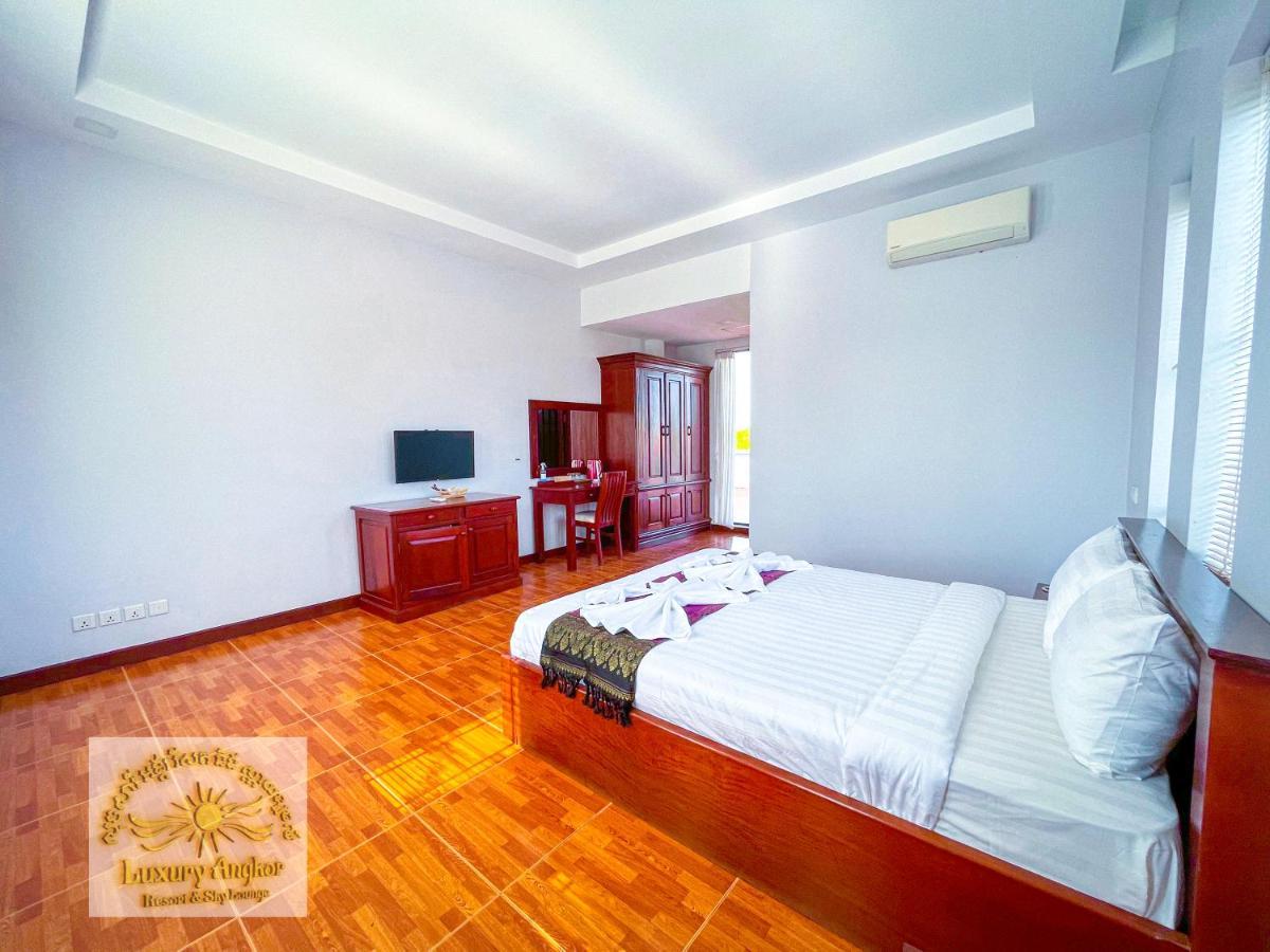 Luxury Angkor Resort & Sky Lounge Sziemreap Kültér fotó